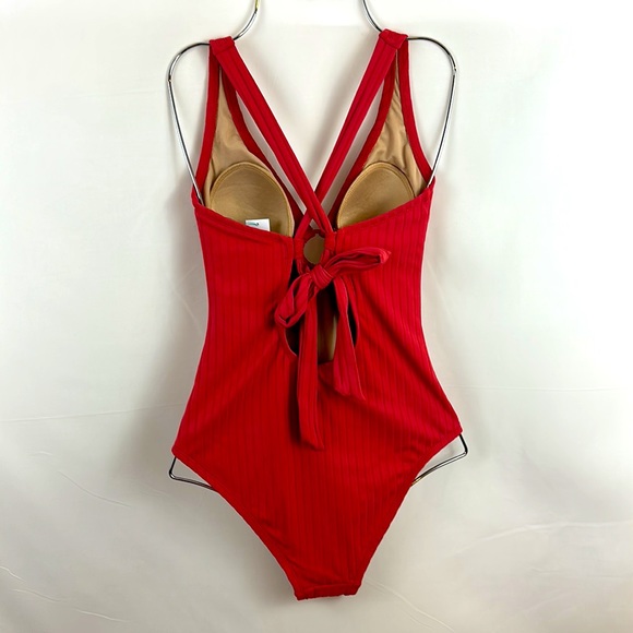 Women's Wide Ribbed Ring Medium Coverage One Piece Swimsuit - Kona Sol P… - Picture 11 of 11